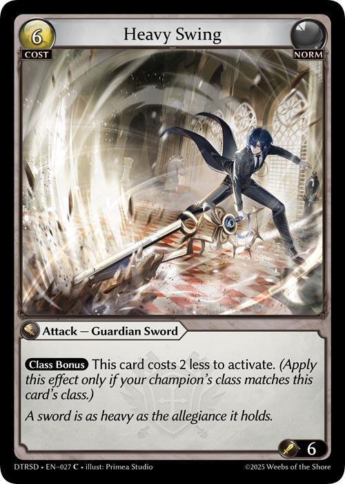 Heavy Swing 27 Common Distorted Reflections Starter Decks NM/M