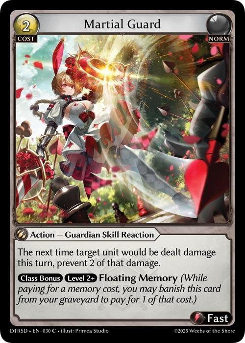 Martial Guard 30 Common Distorted Reflections Starter Decks NM/M