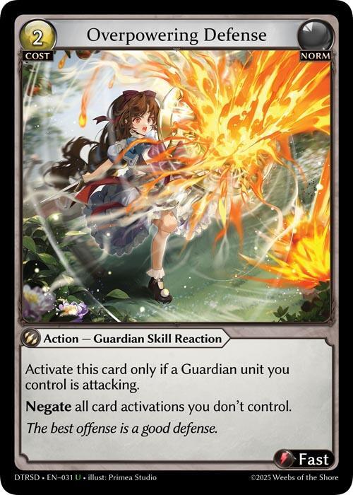 Overpowering Defense 31 Uncommon Distorted Reflections Starter Decks NM/M