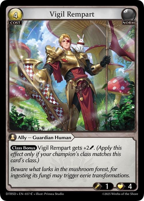 Vigil Rempart 37 Common Distorted Reflections Starter Decks NM/M