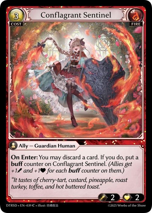 Conflagrant Sentinel 39 Common Distorted Reflections Starter Decks NM/M