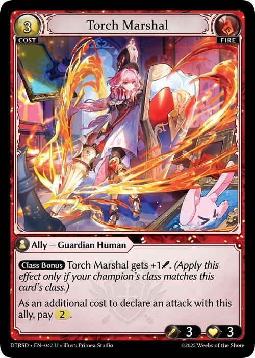 Torch Marshal 42 Uncommon Distorted Reflections Starter Decks NM/M