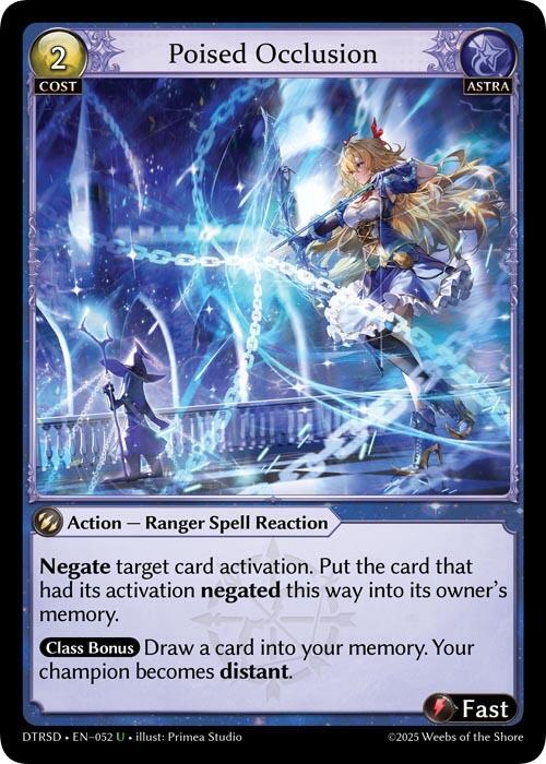 Poised Occlusion 52 Uncommon Distorted Reflections Starter Decks NM/M