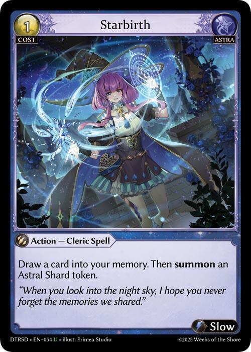 Starbirth 54 Uncommon Distorted Reflections Starter Decks NM/M