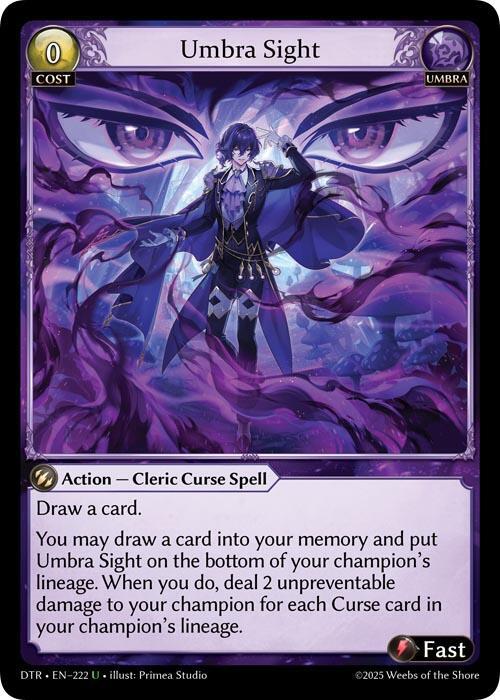 Umbra Sight 60 Uncommon Distorted Reflections Starter Decks NM/M