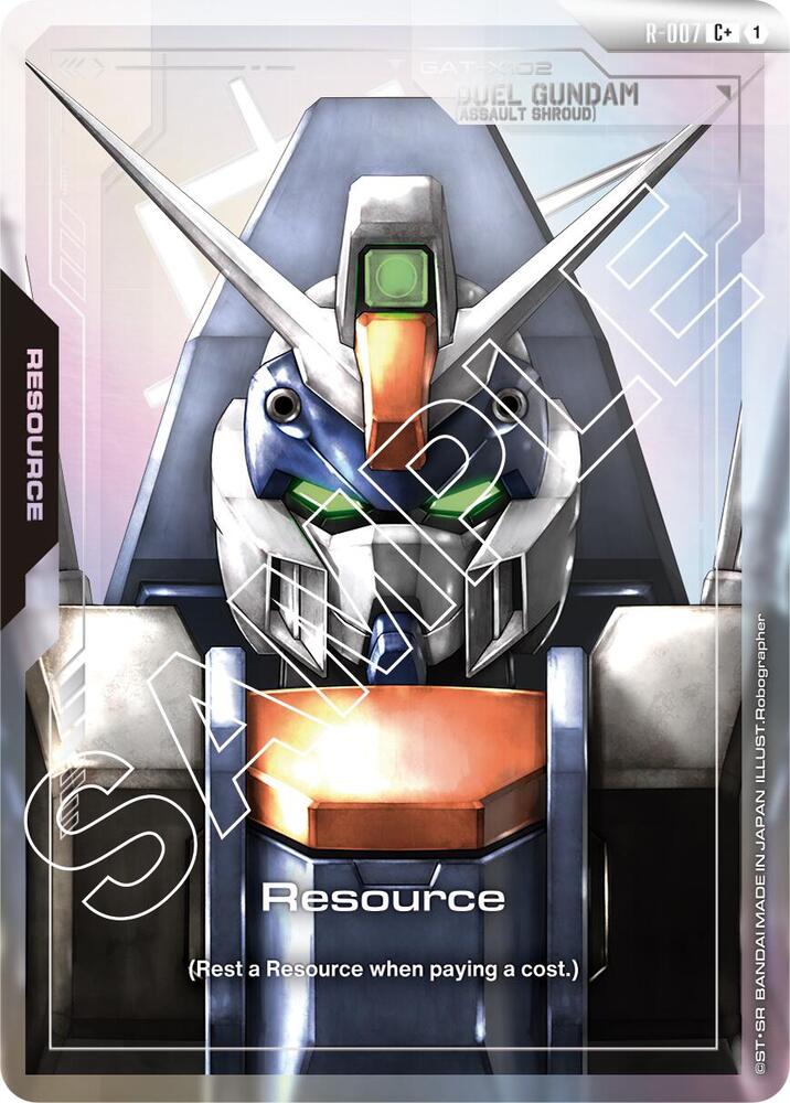 Resource (R-007) (C+) R-007 C+ Newtype Rising NM/M