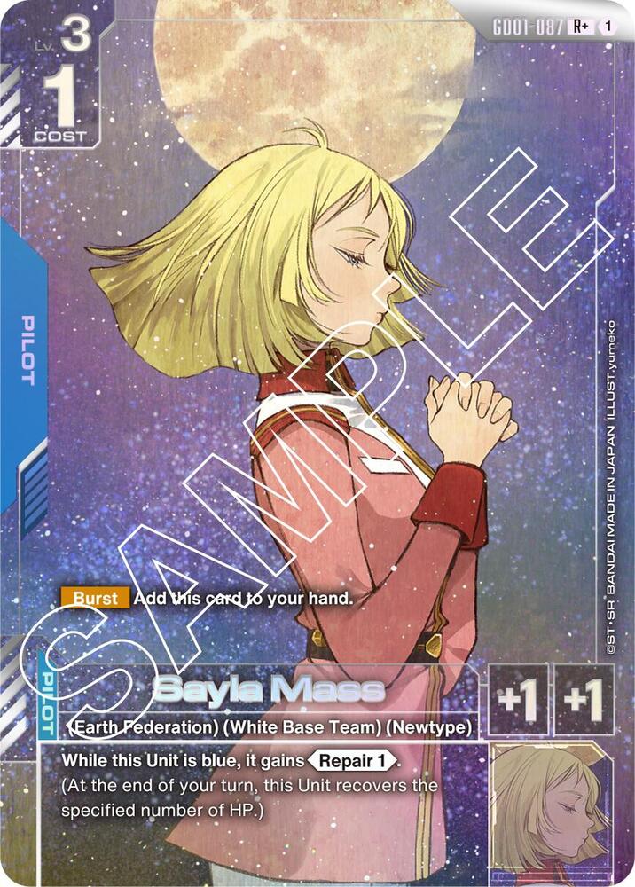 Sayla Mass (R+) GD01-087 R+ Newtype Rising NM/M