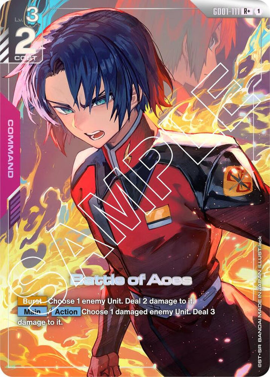 Battle of Aces (R+) GD01-111 R+ Newtype Rising NM/M