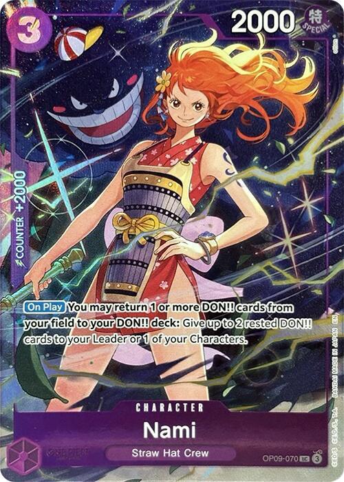 Nami (PRB04) OP09-070 One Piece Promotion Cards NM/M