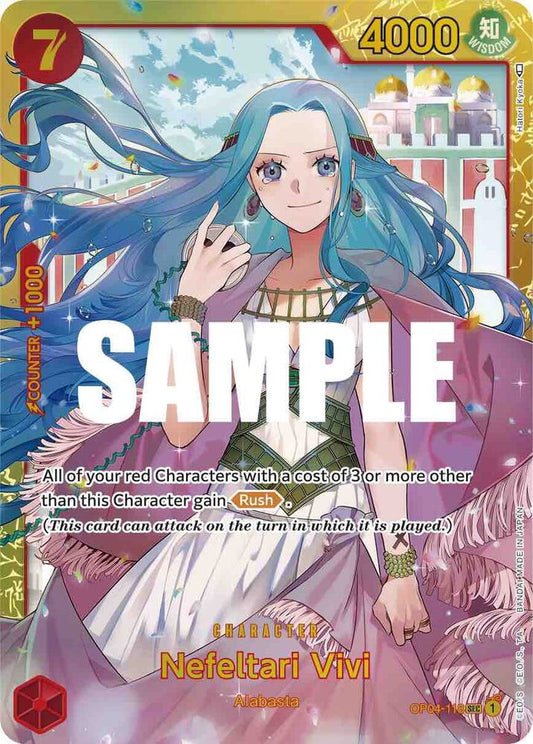 Nefeltari Vivi (118) OP04-118 Secret Rare Kingdoms of Intrigue NM/M