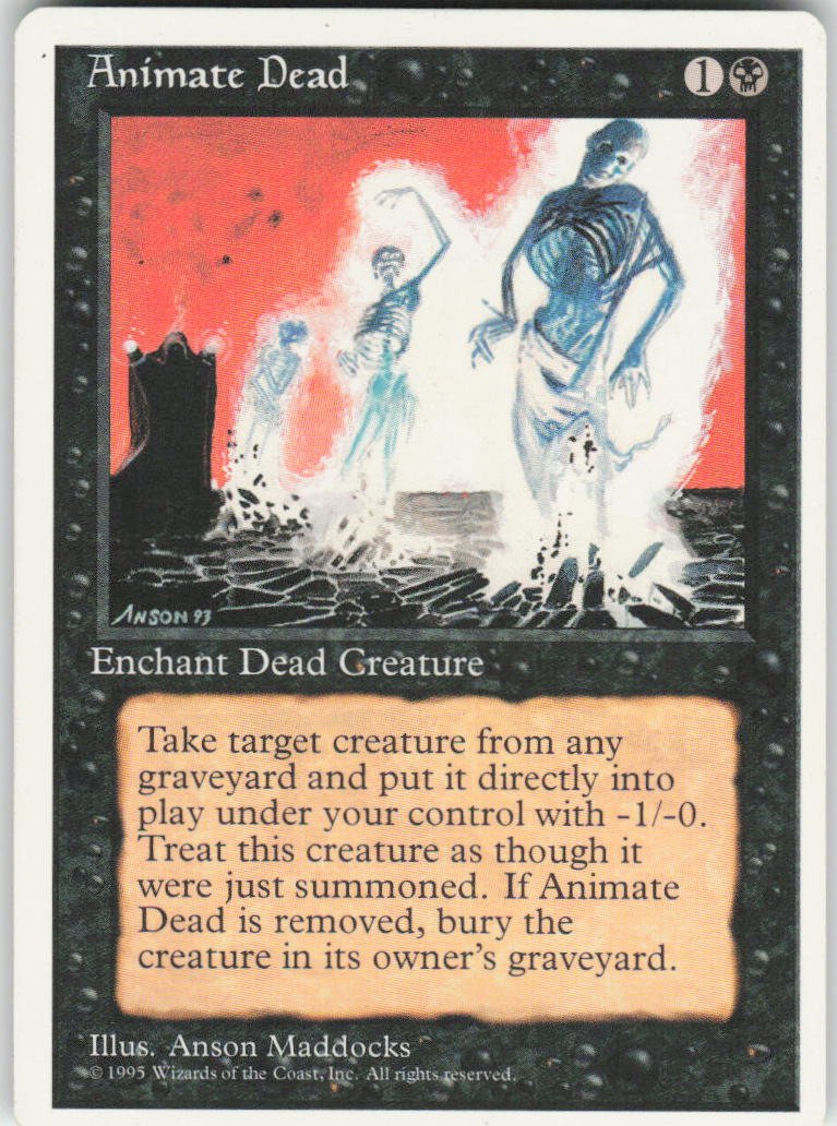Animate Dead U Fourth Edition 2 NM