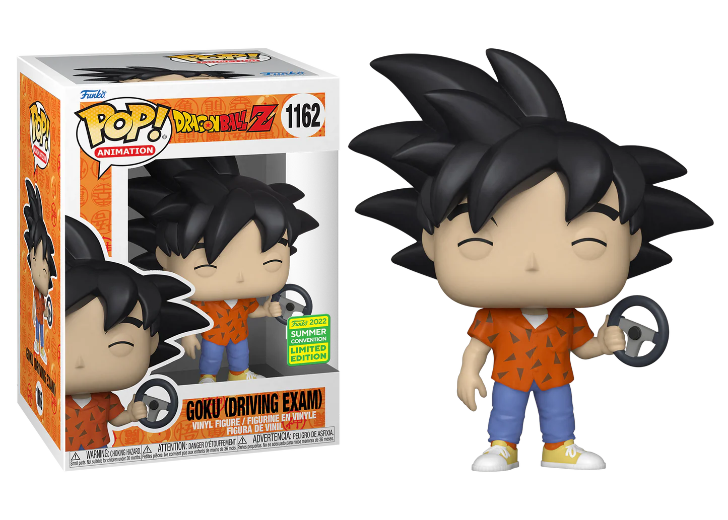 Goku Driving Exam SDCC 2022 Summer Convention Exclusive Dragon Ball Z Pop! Vinyl Figure