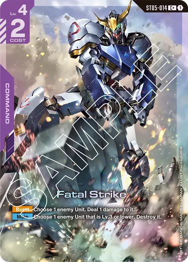 Fatal Strike (C+) ST05-014 C+ Starter Deck 05: Iron Bloom NM/M