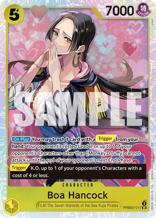 Boa Hancock PRB02-017 Super Rare Premium Booster -The Best- Vol. 2 NM/M