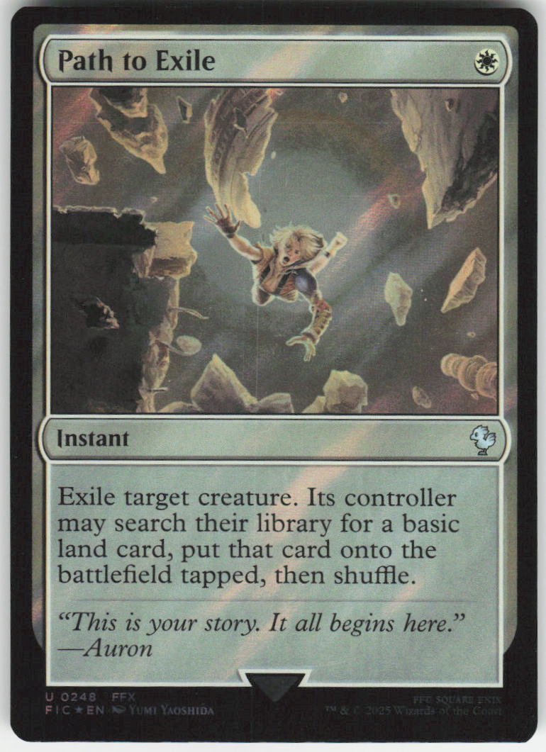 Path to Exile (Surge Foil) U Commander: FINAL FANTASY 248 NM
