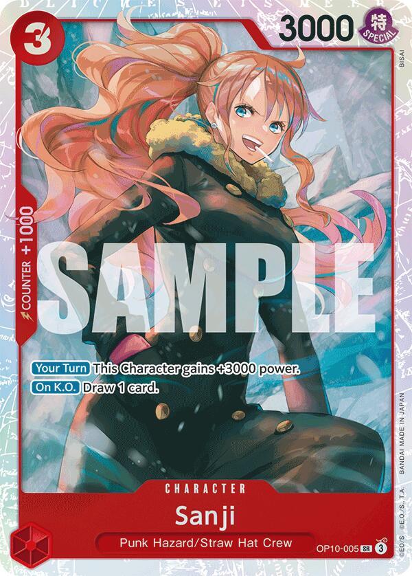 Sanji OP10-005 Super Rare Royal Blood NM/M