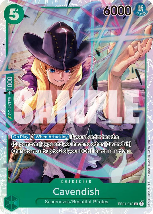 Cavendish (Reprint) EB01-012 Super Rare Premium Booster -The Best- Vol. 2 NM/M
