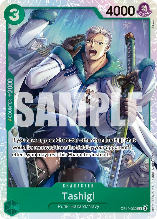 Tashigi (Reprint) OP10-032 Super Rare Premium Booster -The Best- Vol. 2 NM/M