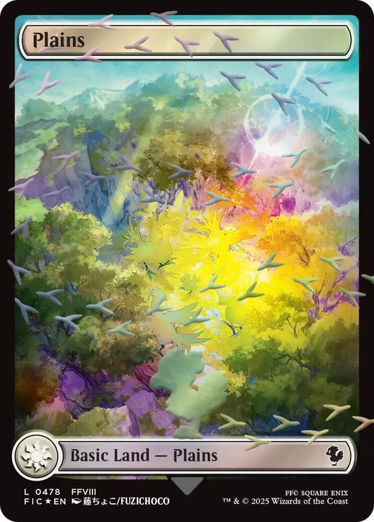 Plains (Chocobo Track Foil) 478 Land Commander: FINAL FANTASY NM/M
