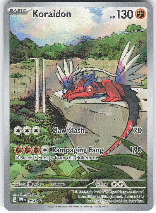 Koraidon - Promo SV: Scarlet & Violet Promo Cards 014 NM