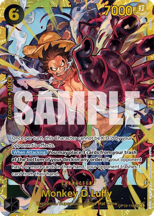 Monkey.D.Luffy (118) OP10-118 Secret Rare Royal Blood NM/M