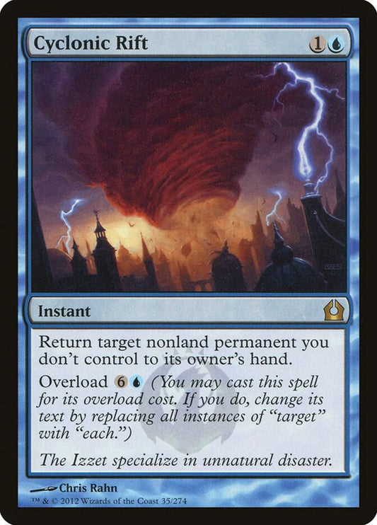 Cyclonic Rift 35 Rare Return to Ravnica NM/M