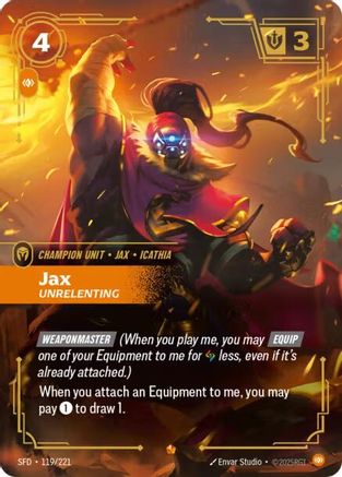 Jax 119/221 Epic Spiritforged NM/M