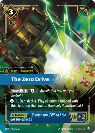 The Zero Drive 090/221 Epic Spiritforged NM/M