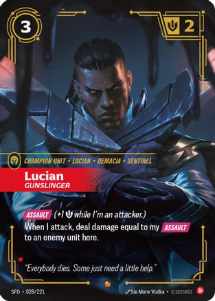Lucian 028/221 Epic Spiritforged NM/M