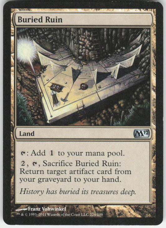 Buried Ruin U Magic 2012 (M12) 224 NM