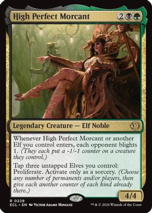 High Perfect Morcant 229 Rare Lorwyn Eclipsed NM/M
