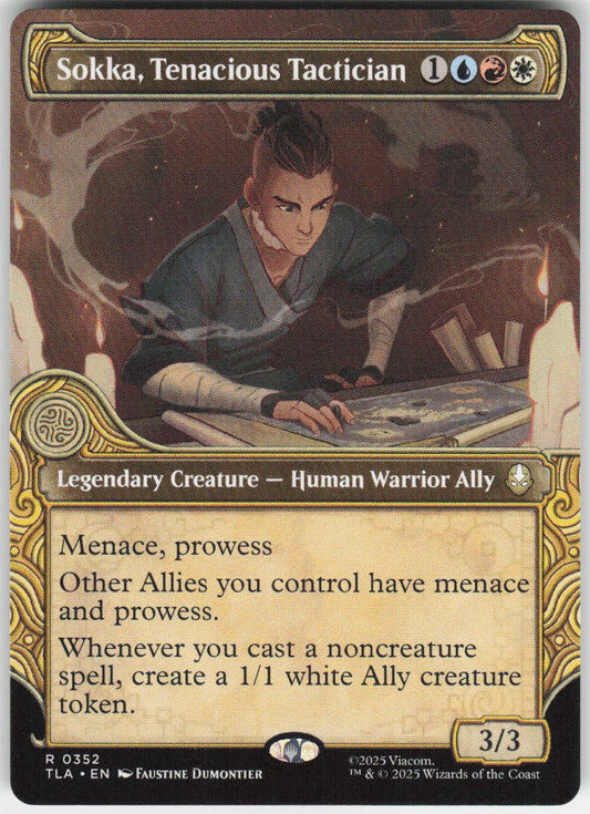 Sokka, Tenacious Tactician (Showcase) R Avatar: The Last Airbender 352 NM