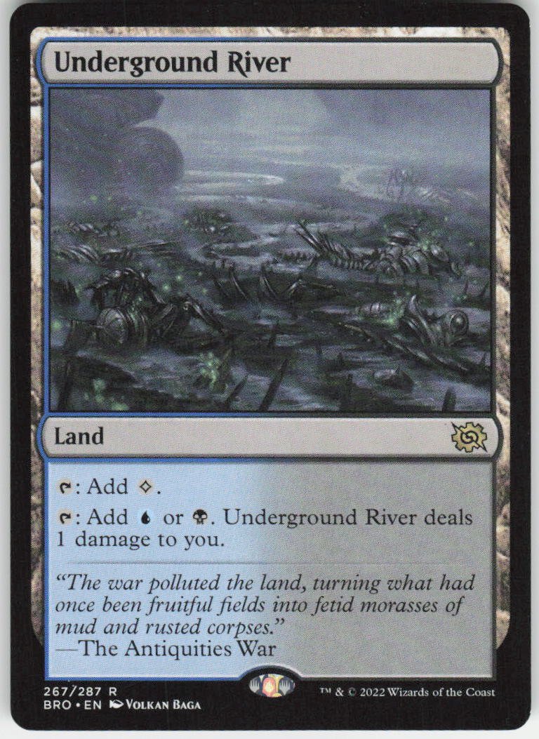 Underground River R The Brothers' War 267 NM