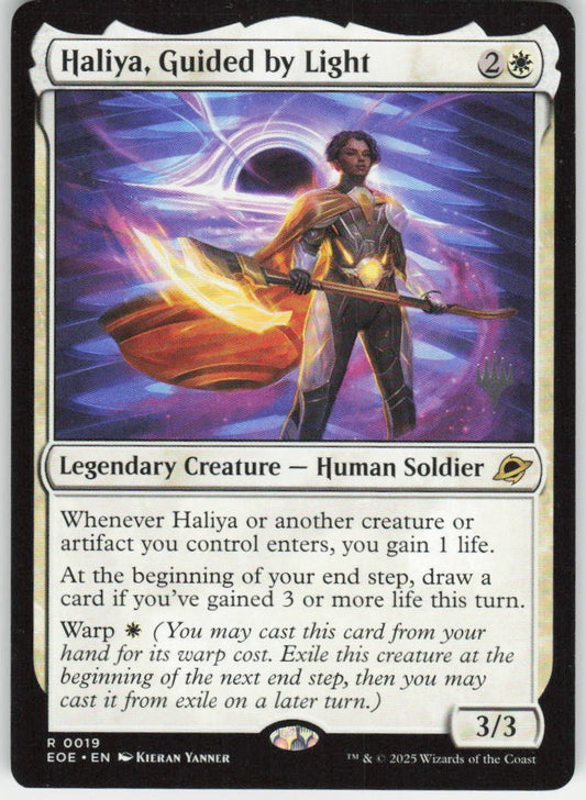 Haliya, Guided by Light R Promo Pack: Edge of Eternities 19 NM