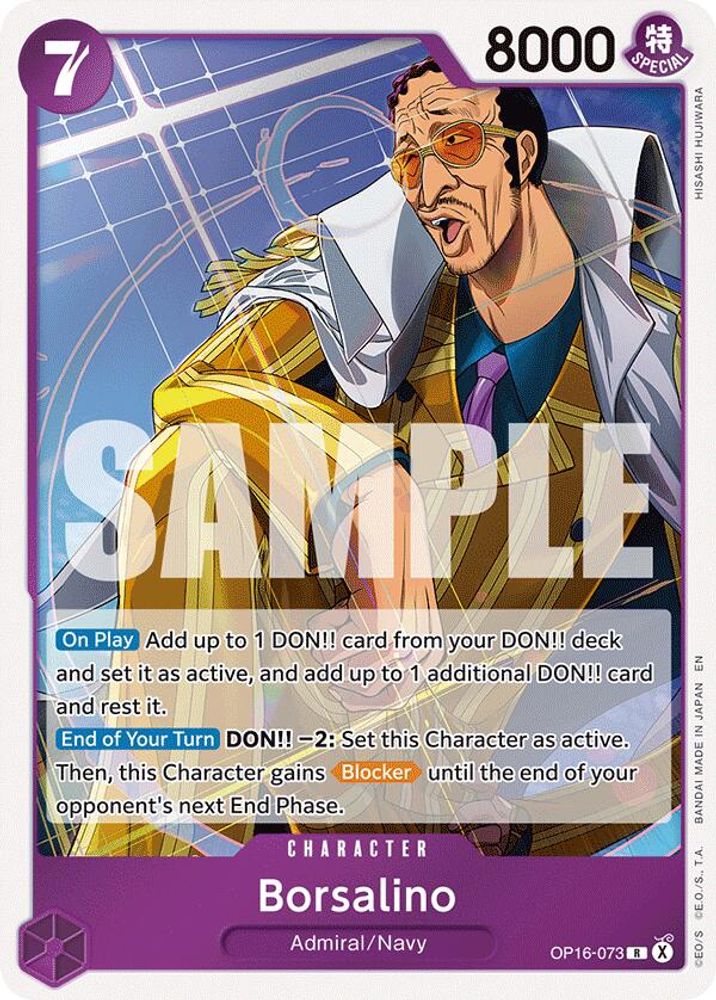 Borsalino OP16-073 Rare The Time of Battle NM/M