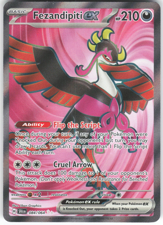 Fezandipiti ex - Ultra Rare SV: Shrouded Fable 084/064 NM