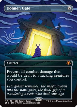 Dolmen Gate (Borderless) 145 Mythic Special Guests Foil NM/M