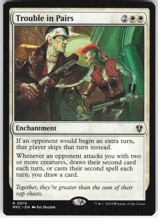 Trouble in Pairs R Commander: Murders at Karlov Manor 15 NM