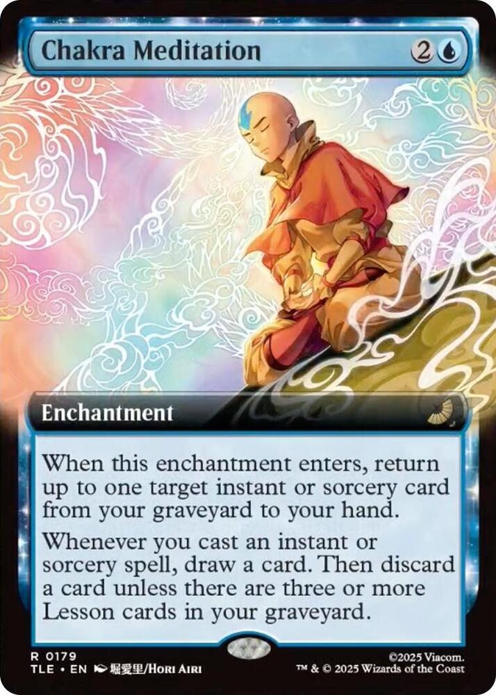Chakra Meditation (Extended Art) 179 Avatar: The Last Airbender: Eternal-Legal Foil NM/M