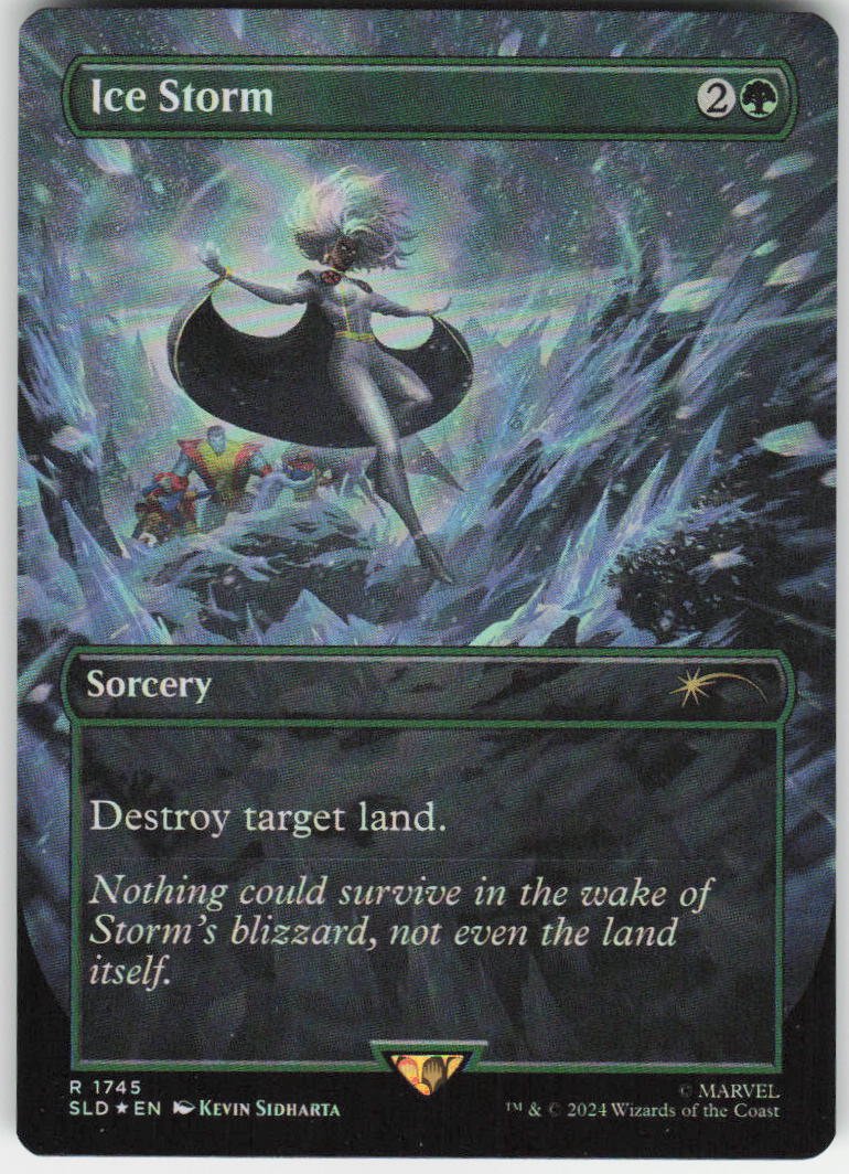 Ice Storm (Rainbow Foil) R Secret Lair Drop Series 1745 NM