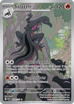 Salazzle 224/217 Illustration Rare Ascended Heroes NM/M