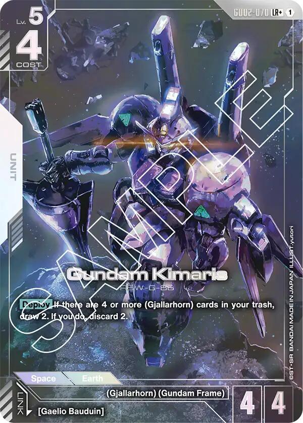 Gundam Kimaris (LR+) GD02-070 LR+ Dual Impact NM/M