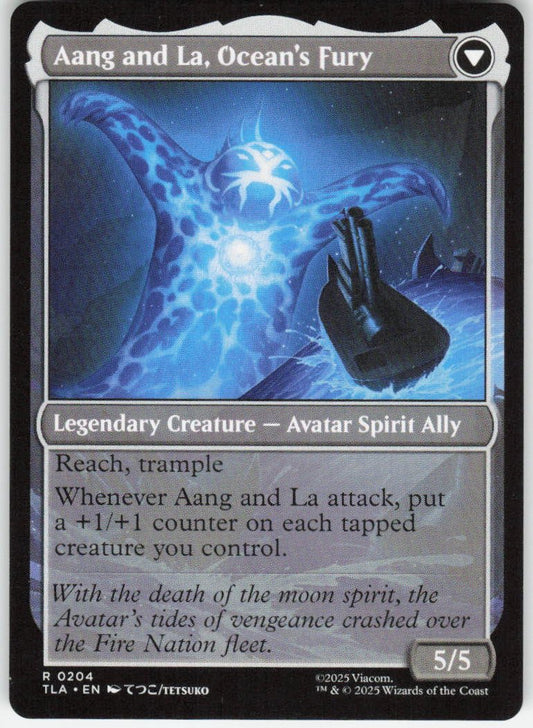 Aang, Swift Savior R Avatar: The Last Airbender 204 NM (Back)