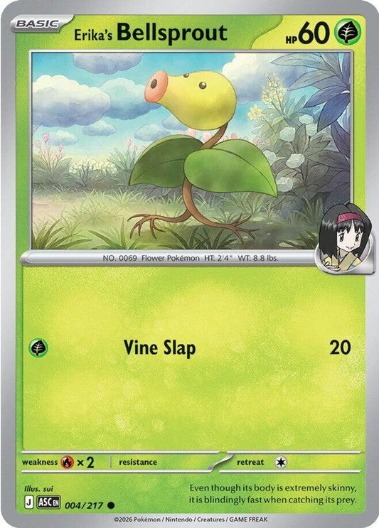 Erika's Bellsprout 004/217 Common Ascended Heroes NM/M