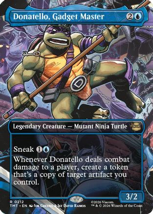 Donatello, Gadget Master (Borderless) 0212 Teenage Mutant Ninja Turtles NM/M