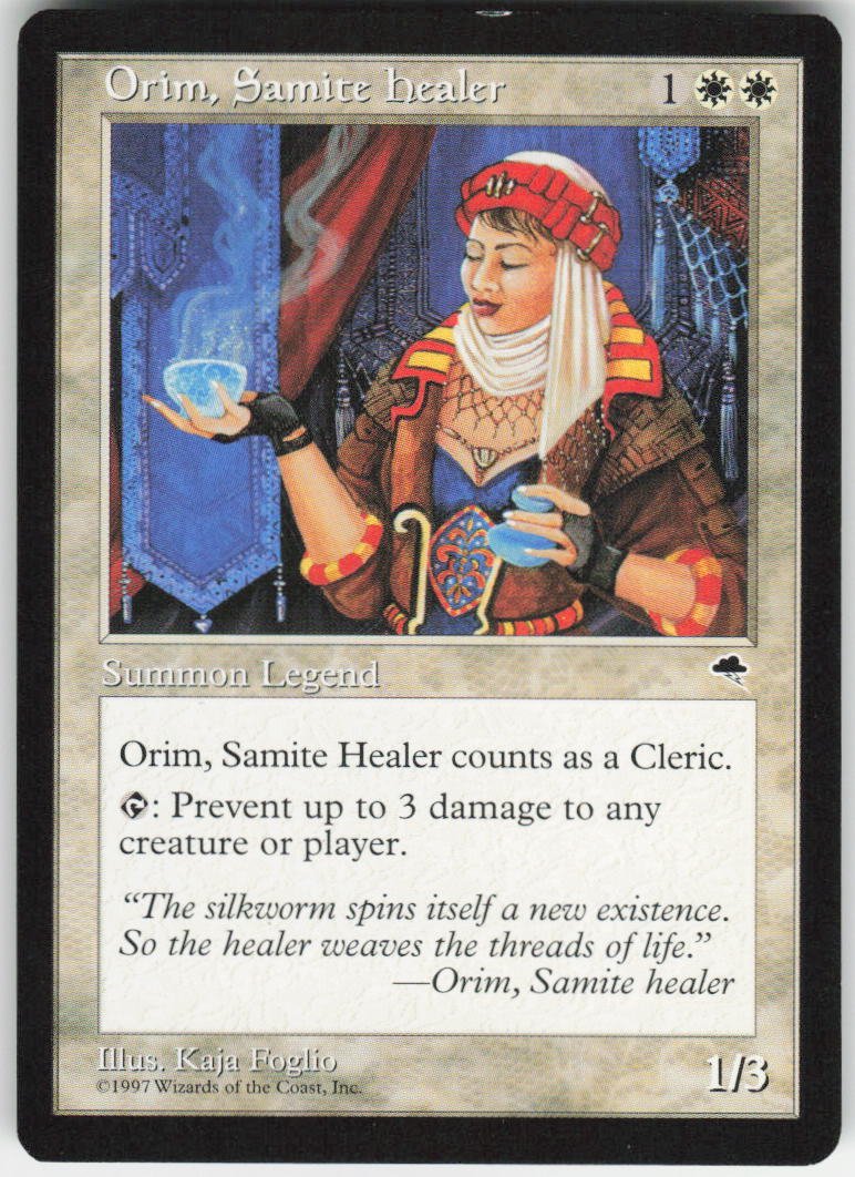 Orim, Samite Healer R Tempest 33 NM