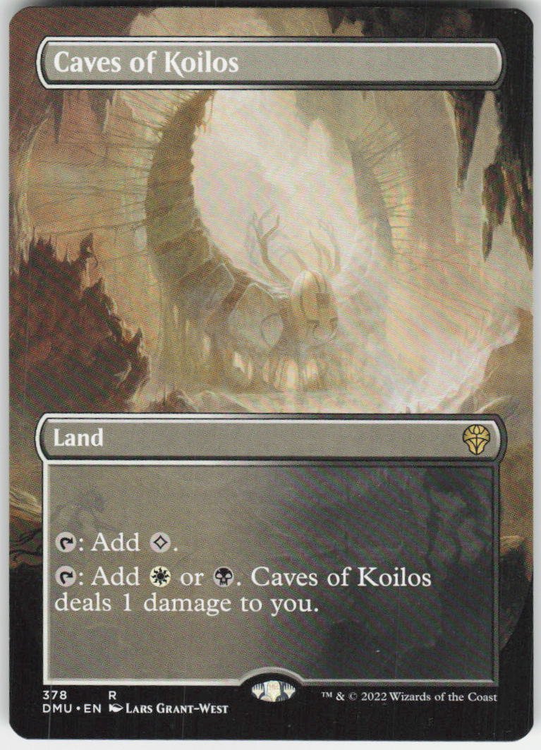 Caves of Koilos (Borderless) R Dominaria United 378 NM