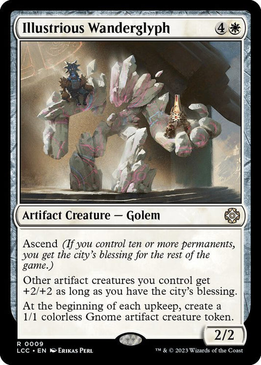 Illustrious Wanderglyph 9 Rare Commander: The Lost Caverns of Ixalan NM/M