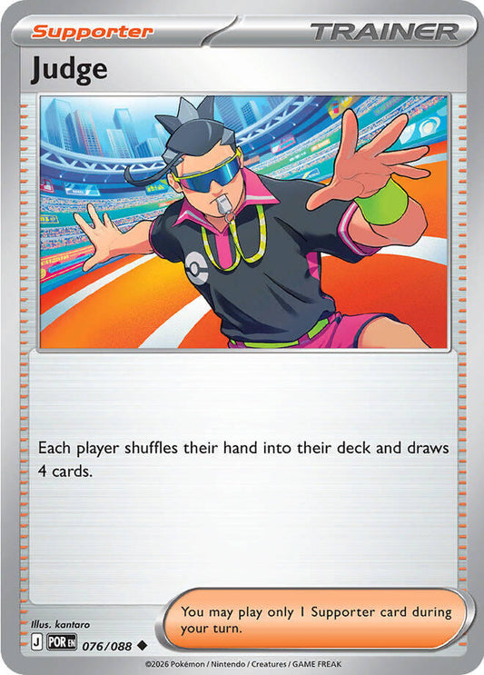 Judge 076/088 Uncommon ME03: Perfect Order NM