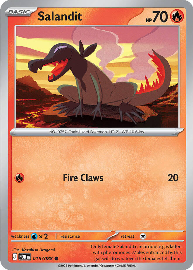 Salandit 015/088 Common ME03: Perfect Order NM